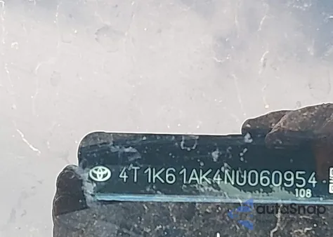 2022 Toyota Camry Xse from USA, damaged, VIN 4T1K61AK4NU060954